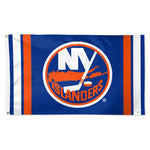 Wholesale-New York Islanders V STRIPE Flag - Deluxe 3' X 5'