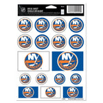 Wholesale-New York Islanders Vinyl Sticker Sheet 5" x 7"