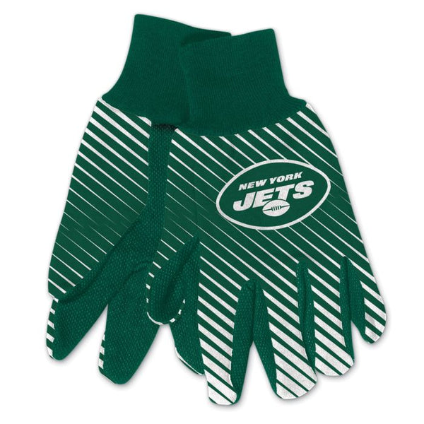 Wholesale-New York Jets Adult Two Tone Gloves