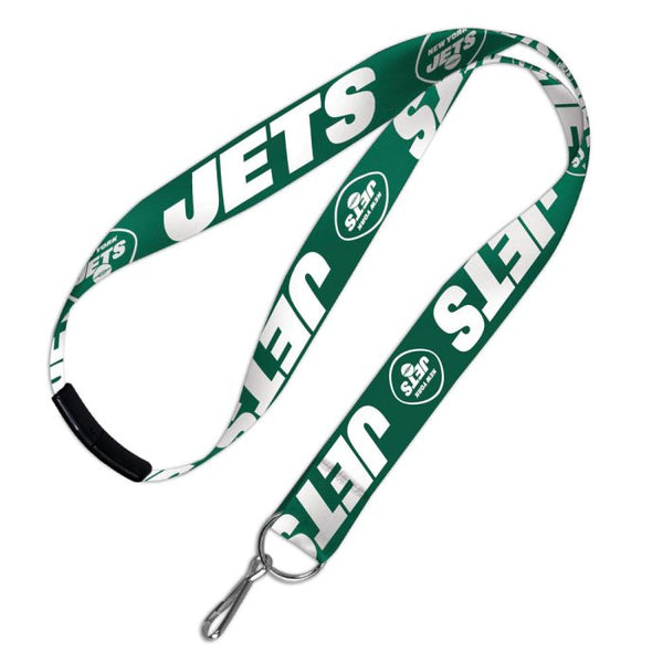 Wholesale-New York Jets Lanyards w/Breakaway 1"