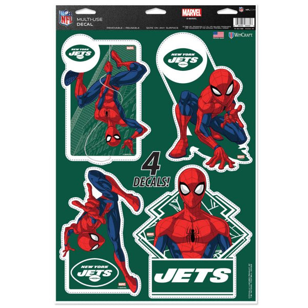 Wholesale-New York Jets / Marvel (c) 2021 MARVEL Multi-Use Decal 11" x 17"