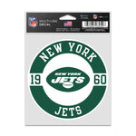Wholesale-New York Jets Patch Fan Decals 3.75" x 5"