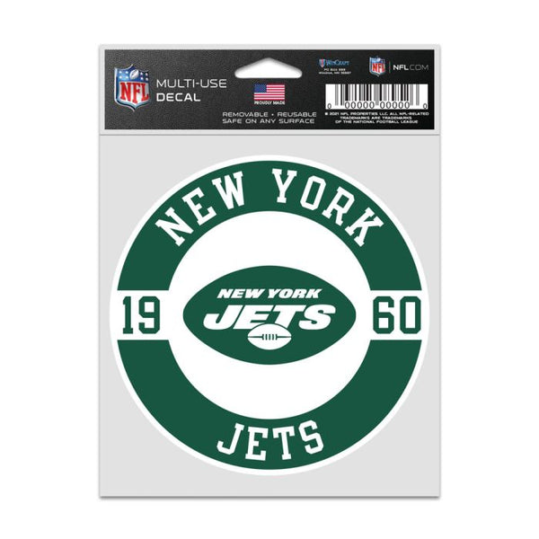 Wholesale-New York Jets Patch Fan Decals 3.75" x 5"