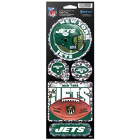 Wholesale-New York Jets Prismatic Decal 4" x 11"