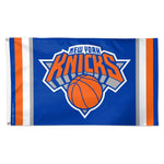 Wholesale-New York Knicks V STRIPE Flag - Deluxe 3' X 5'