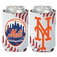 Wholesale-New York Mets BALL DESIGN Can Cooler 12 oz.