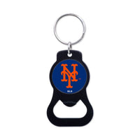 Wholesale-New York Mets Black Bottle Opener Key Ring