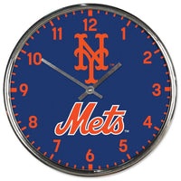 Wholesale-New York Mets Chrome Clock