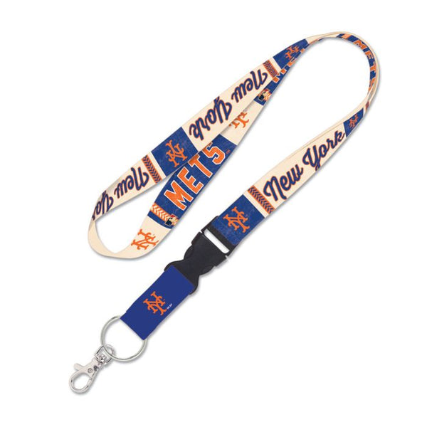 Wholesale-New York Mets / Cooperstown Lanyard w/detachable buckle 1"