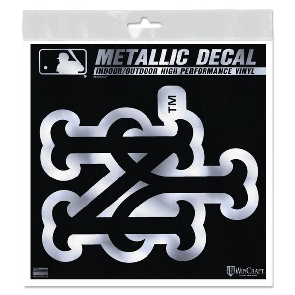 Wholesale-New York Mets Decal Metallic 6" x 6"