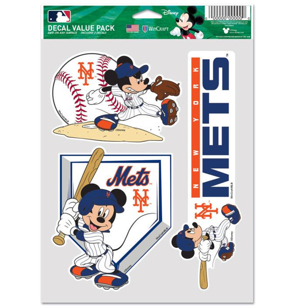 Wholesale-New York Mets / Disney Multi Use 3 Fan Pack