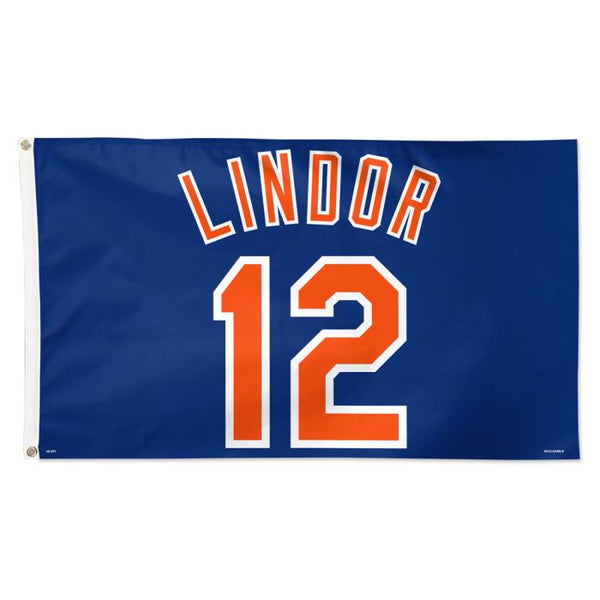 Wholesale-New York Mets Flag - Deluxe 3' X 5' Francisco Lindor
