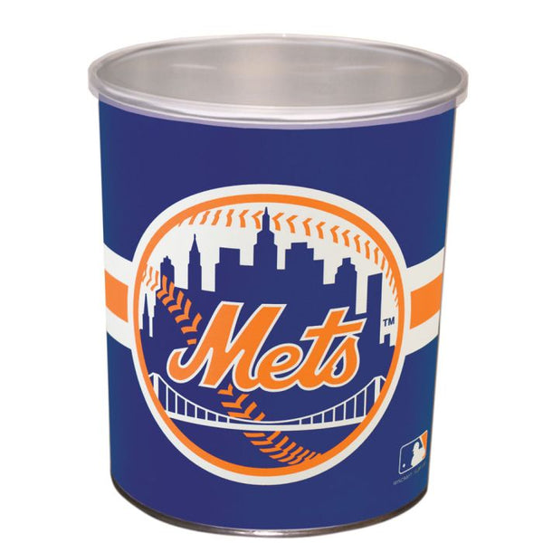 Wholesale-New York Mets Gift Tin 1 Gallon