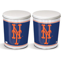 Wholesale-New York Mets Gift Tin tapered 3 gallon