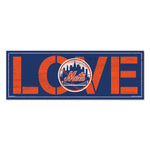 Wholesale-New York Mets LOVE Wood Sign 8"x23" 1/4" thick