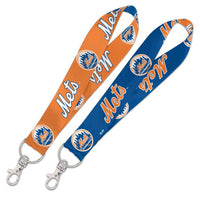 Wholesale-New York Mets Lanyard Key Strap 1"