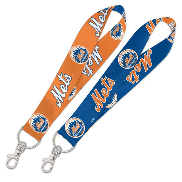 Wholesale-New York Mets Lanyard Key Strap 1"