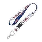 Wholesale-New York Mets Lanyard w/detachable buckle 1" Francisco Lindor