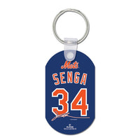 Wholesale-New York Mets Metal Key Ring - Aluminum Kodai Senga