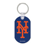 Wholesale-New York Mets Metal Key Ring - Aluminum