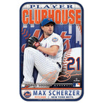 Wholesale-New York Mets Plastic Sign 11" x 17" Max Scherzer