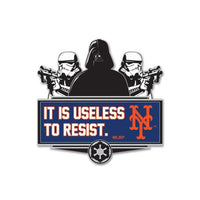 Wholesale-New York Mets / Star Wars Darth Vader &amp; Storm Troopers Collector Pin Jewelry Card