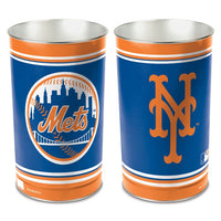 Wholesale-New York Mets Wastebasket - tapered 15"H