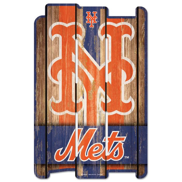 Wholesale-New York Mets Wood Fence Sign