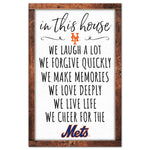 Wholesale-New York Mets Wood Sign 11" x 17" 1/4" thick