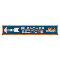 Wholesale-New York Mets Wood Sign 6"x36" 3/8" thick