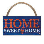 Wholesale-New York Mets Wood Sign w/Rope 5" x 10"