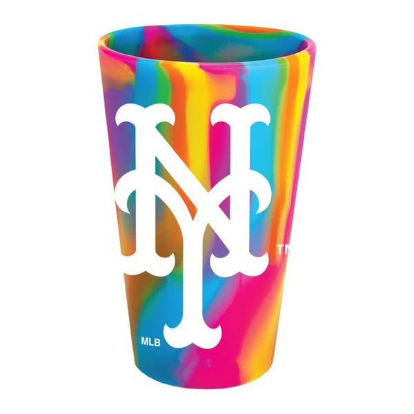 Wholesale-New York Mets fashion 16 oz Silicone Pint Glass