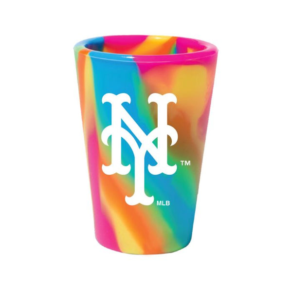 Wholesale-New York Mets hippie 1.5oz Silicone Shot Glass