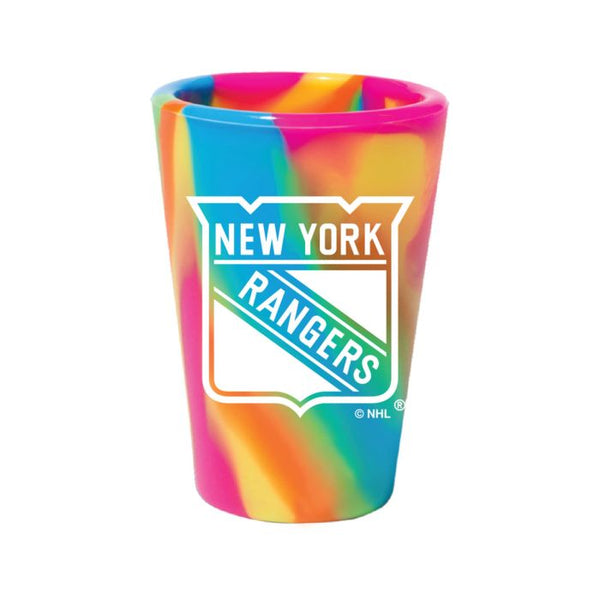 Wholesale-New York Rangers 1.5oz Silicone Shot Glass