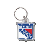 Wholesale-New York Rangers FREEFORM Keychain Freeform