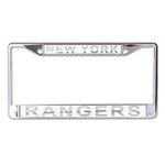 Wholesale-New York Rangers FROST Lic Plt Frame S/L Printed