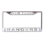 Wholesale-New York Rangers FROST Lic Plt Frame S/L Printed