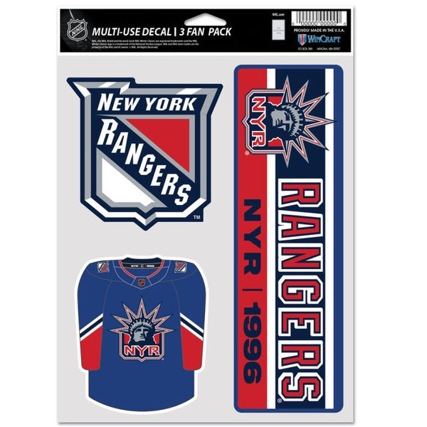 Wholesale-New York Rangers Special Edition Multi Use 3 Fan Pack