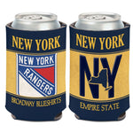 Wholesale-New York Rangers State Plate Can Cooler 12 oz.