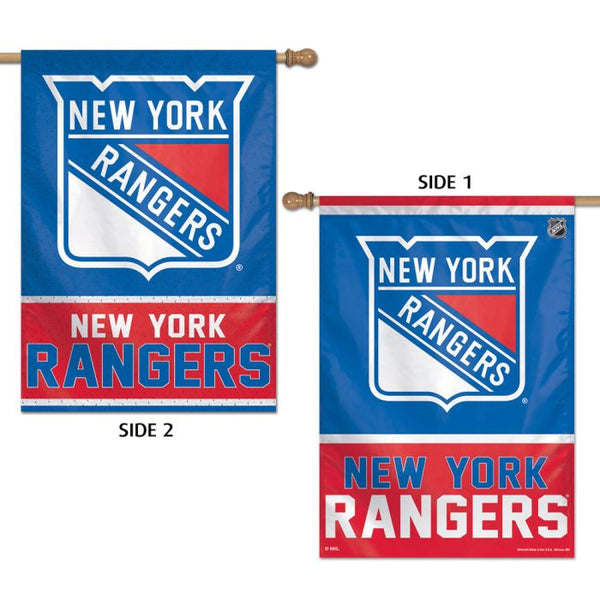 Wholesale-New York Rangers Vertical Flag 2 Sided 28" x 40"