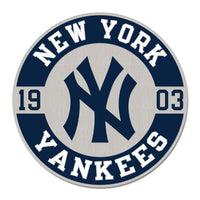 Wholesale-New York Yankees CIRCLE ESTABLISHED Collector Enamel Pin Jewelry Card