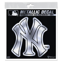 Wholesale-New York Yankees Decal Metallic 6" x 6"