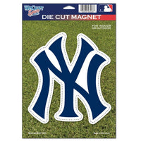 Wholesale-New York Yankees Die Cut Logo Magnet 6.25" x 9"
