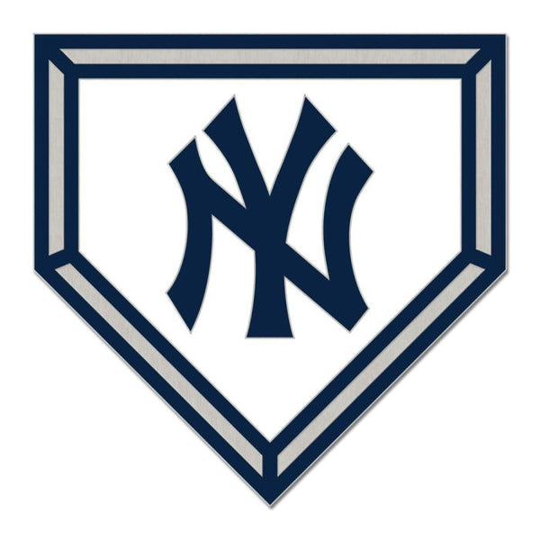 Wholesale-New York Yankees HOME PLATE Collector Enamel Pin Jewelry Card