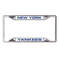 Wholesale-New York Yankees Lic Plt Frame S/S Printed