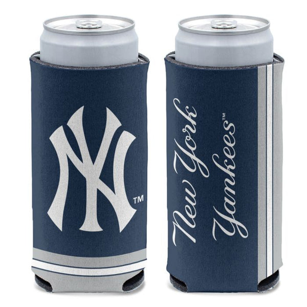 Wholesale-New York Yankees PRIMARY 12 oz Slim Can Cooler