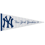 Wholesale-New York Yankees Pin Stripes Classic Pennant, carded 12" x 30"