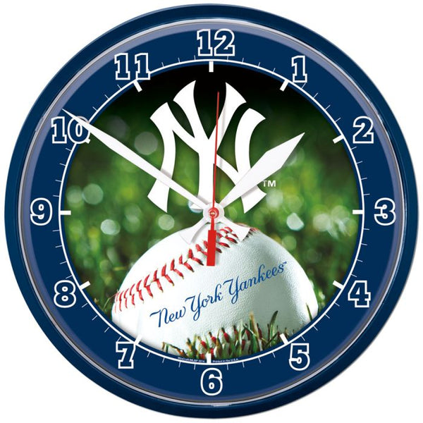 Wholesale-New York Yankees Round Wall Clock 12.75"
