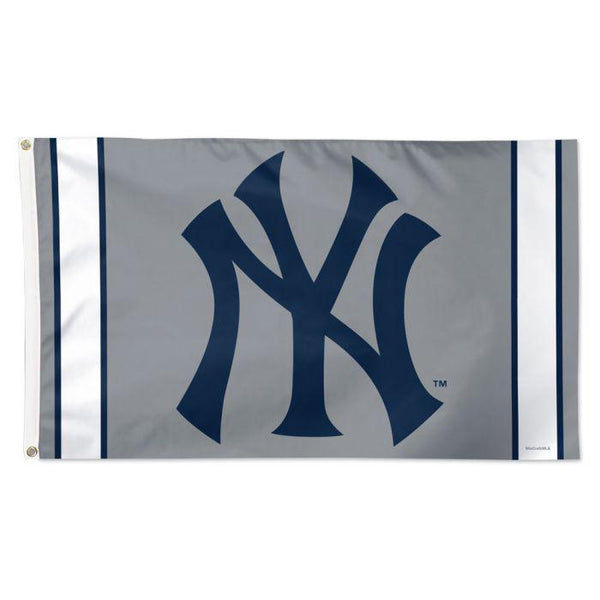 Wholesale-New York Yankees V STRIPE Flag - Deluxe 3' X 5'
