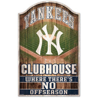 Wholesale-New York Yankees Wood Sign 11" x 17" 1/4" thick